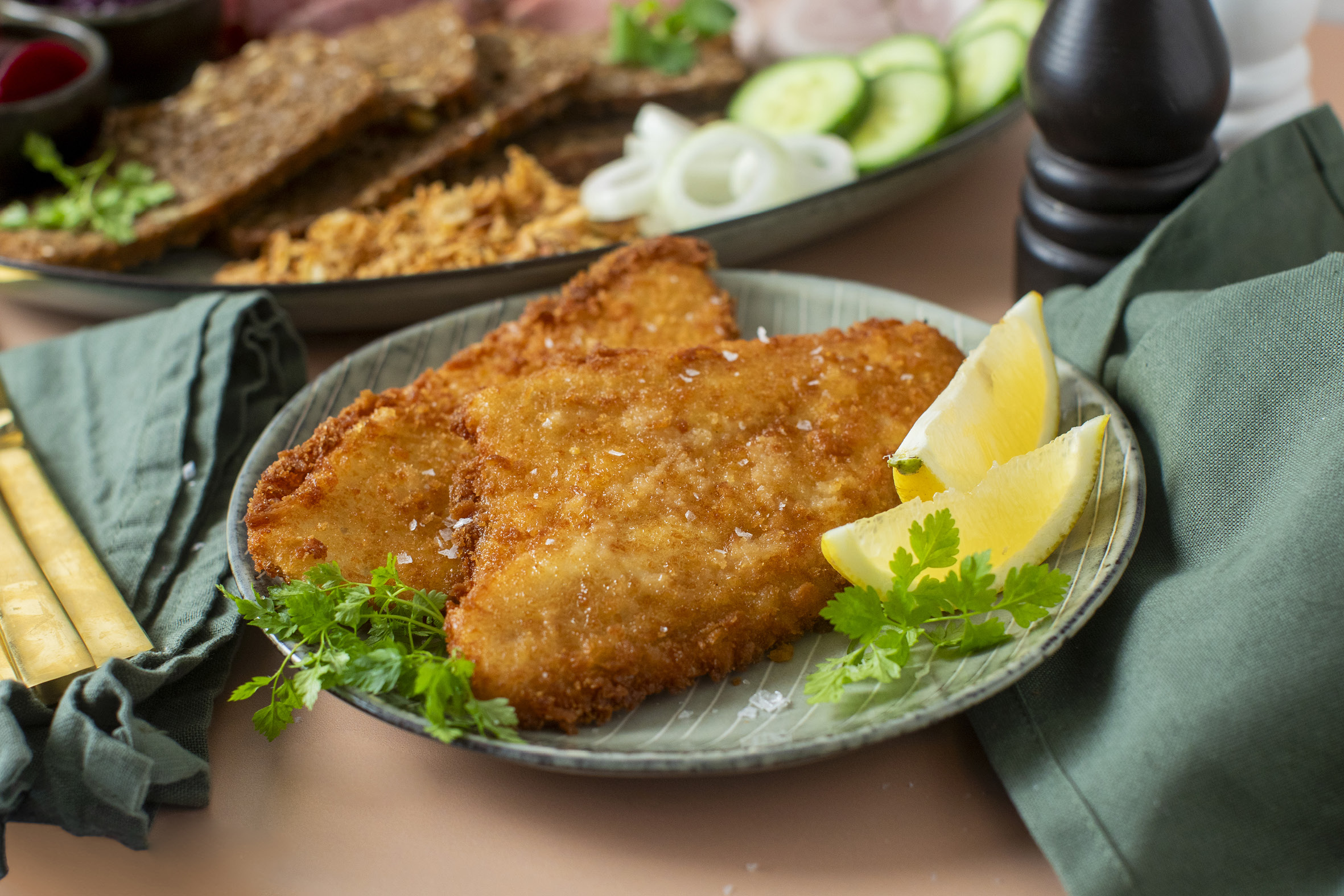 Du vælger selv retterne til din ta' selv buffet fra Slagteren på Suensonsvej i Frederikshavn.